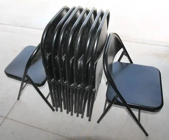 FOLDING METAL CHAIRS