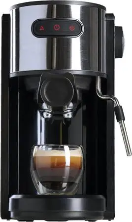Coffee Gator Espresso Machine, Quick-Brew Espresso Maker, Milk Frother