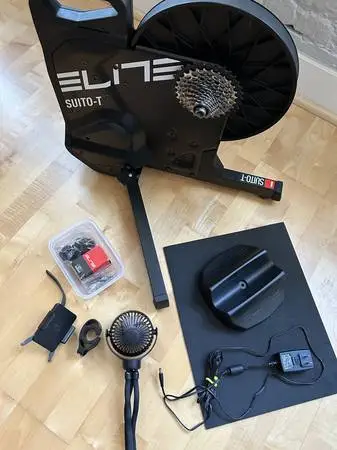 Elite Suito-T Indoor Smart Trainer + Sram Force 10-33 and misc extras