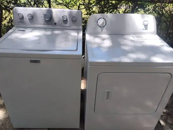 Washer and dryer perfect working condition 375