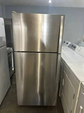 Whirlpool Stainless Steel Top Freezer Refrigerator