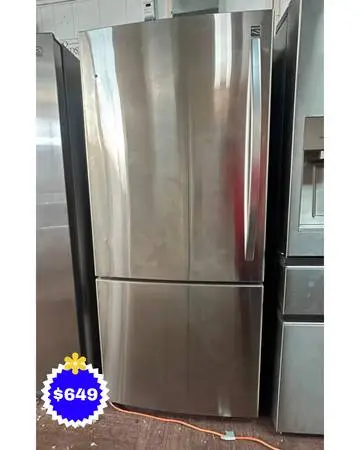 Kenmore Bottom Freezer Stainless Steel