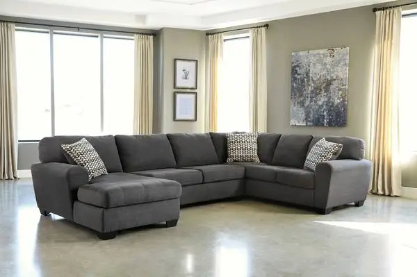 Large Ashley Ambee Large 3-Piece Sectional with Chaise