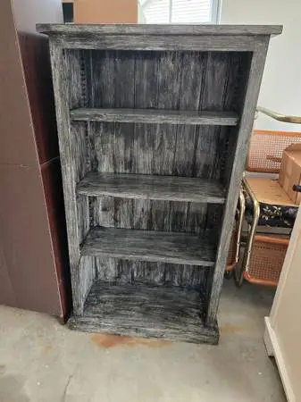 Gray Bookshelf