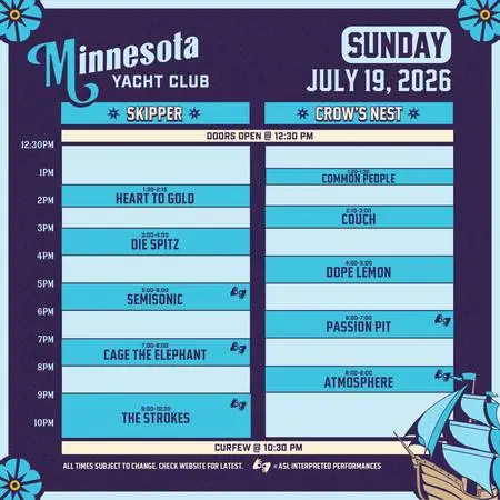 Minnesota Yacht Club--Sunday Ticket