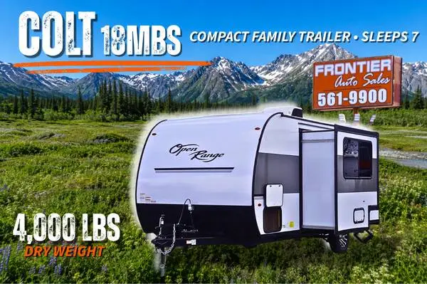 2026 Colt 18MBS, Compact Trailer Sleeps 7, Weighs 4000 lbs.