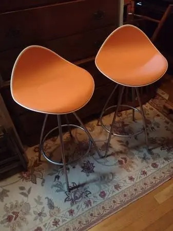 Pair of designer Jesus Gasca stools