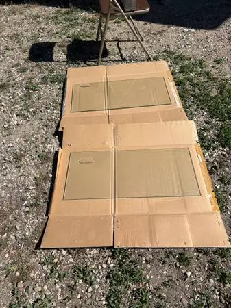 Table top glass