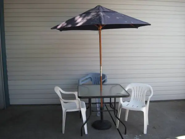 Patio Table & Umbrella