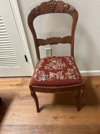 Decorative Needlepoint Chair