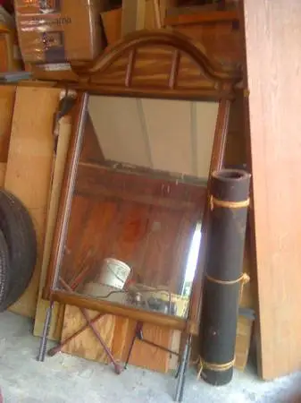 Mirror for back of dresser or repurposing