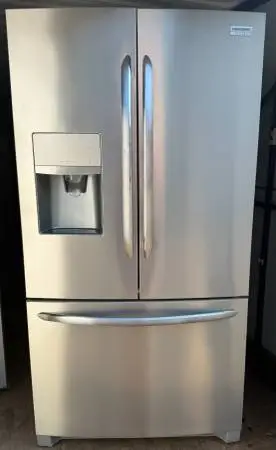 Frigidaire Gallery French Door Refrigerator, Stainless, Ice & Water