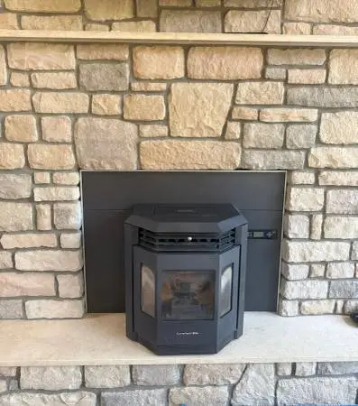 ComfortBilt HP22I - Pellet Stove Fireplace Insert - Heats 2,800 Sq Ft