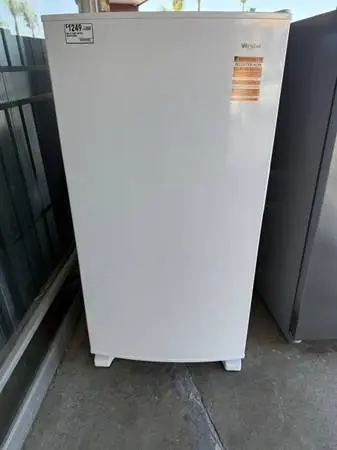 New White Whirlpool up right freezer