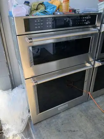 KitchenAid 30 stainless steel microwave oven combination with air fry