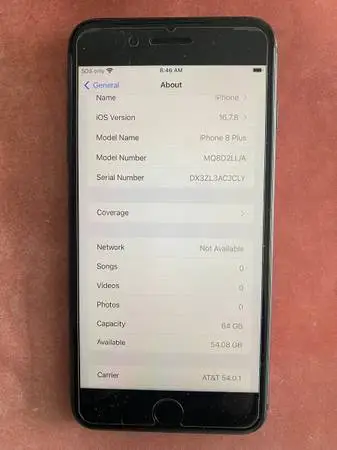 iPhone 8p - 64GB - ATT