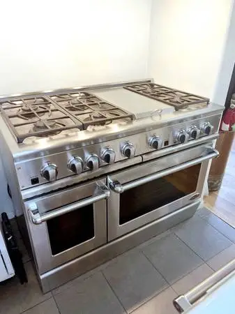 DCS 48Professional All-Gas Range RGT-486GL-N | 6 Burner + Grill