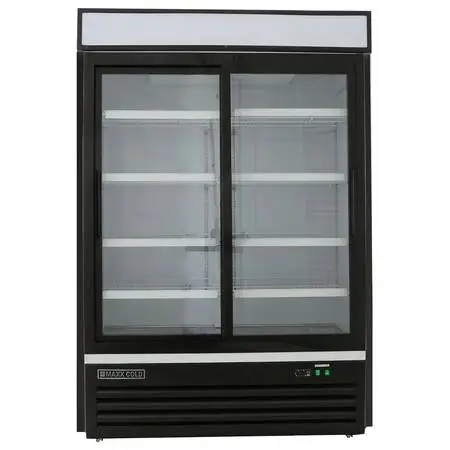 Maxx Cold MXM2-48RS 2-Door 48 Cu Ft Commercial Refrigerator Work GREAT