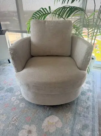 Swivel Barrel Chair (Set of 2)