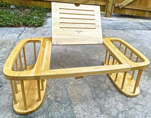 BREAKFAST IN BED TABLE FOLDABLE ONE OF A KIND - EXCELLENT