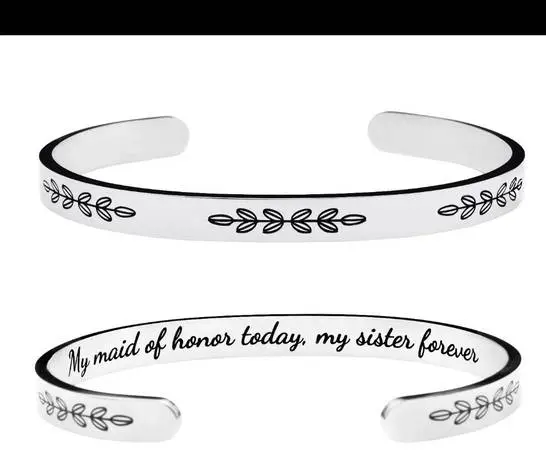 Bridesmaid Bracelet For Sister