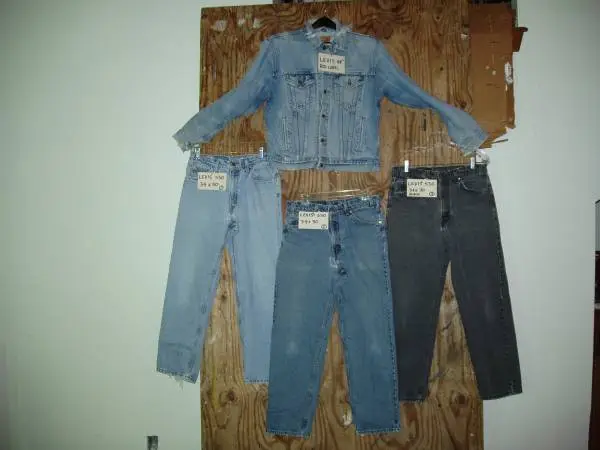 Levis, Dickies, Real Ranch, John Ashford Jeans and Jacket