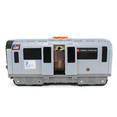Official Motorized MTA Subway Train Toy Model w/ Lights-Sound-Motion