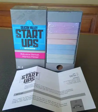 NEW Silicon Valley Start Ups Crazy Pitching Card Game Ages 14+