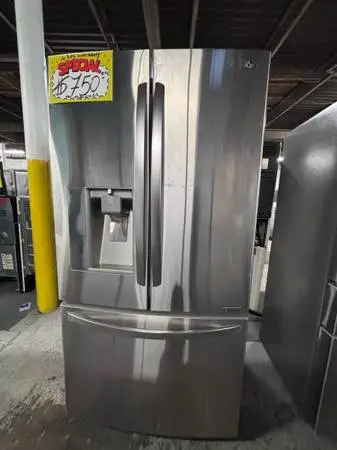 Special ! LG stainless steel fridge 36β with ice & water