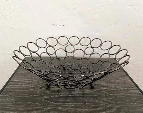 Welded Metal Ring Bowl