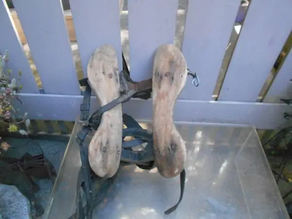 Antique Western Saw Buck X Wooden Pack Saddle Frame Primitive Mule Saw