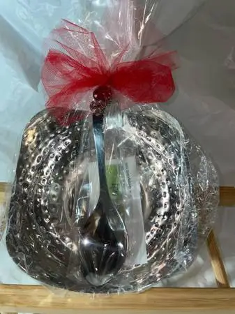 Spiffy Spoonz Hand Crafted Stainless Serving Set NEW
