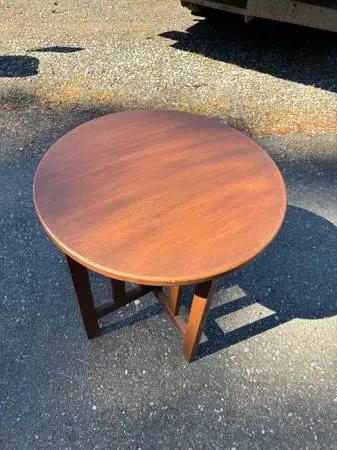 Small round table