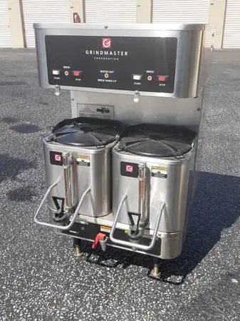 Grindmaster P-400E Double Coffee Brewer