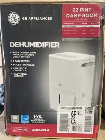 20 Pint Dehumidifier