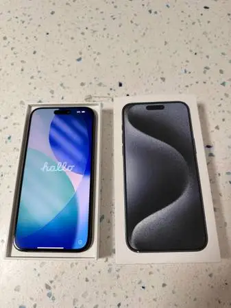 >>>Unlocked Apple iPhone 15 Pro Max in Box 😊