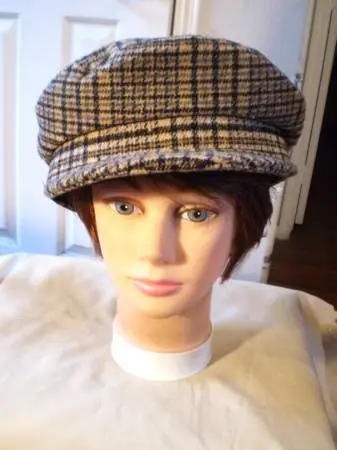 NEW Forever 21 Newsboy Hat Brown Plaid Small $5