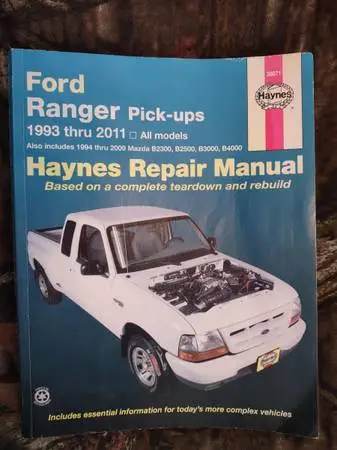 **FORD RANGER*REPAIR MANUAL**REDUCED*