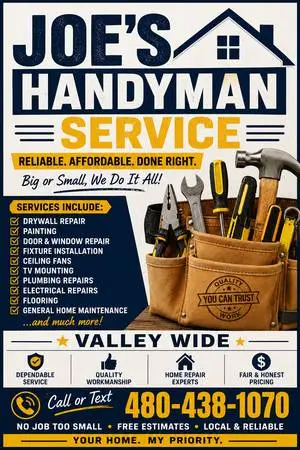 Affordable Handyman Services valley wide