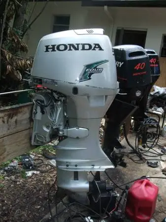 2008 HONDA BF50A 4 STROKE OUTBOARD MOTOR 20 SHAFT
