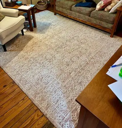 8 x 10 handmade wool area rug