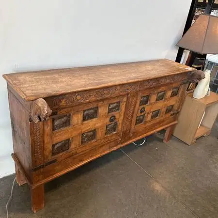 World Market Campaign Bookcase- 30X15.5X72H