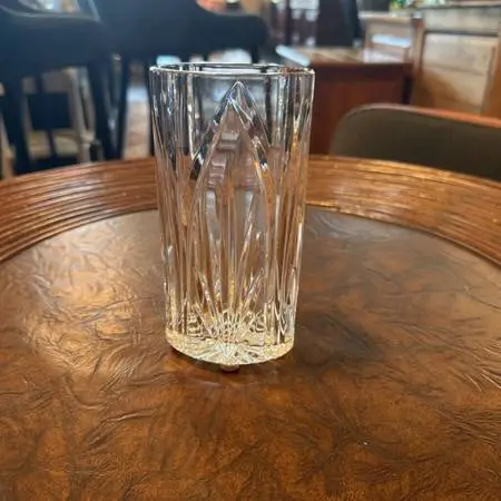 Waterford Etched Crystal Oval Vase - 3X2.5X6H