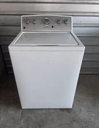 White Kenmore Washer