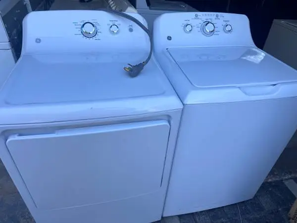 Washer and dryer ge