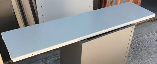 Steel Shelving 47 Wide, 12.25 deep,1 High,Gray,Up To 3 Available