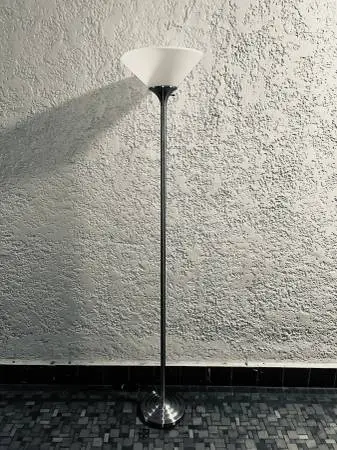 Tall Stainless Steel Living Room Bedroom Light Floor Lamp Lighting
