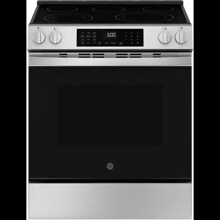 GE 30 SLIDE IN ELECTRIC RANGE (OUT OF BOX)