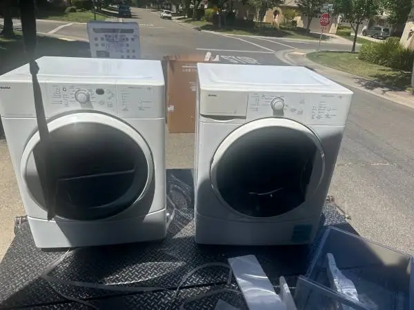Kenmore super capacity, washer and electric dryer will deliver and ins