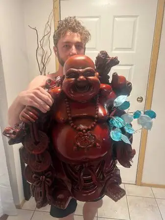 Large Buddha statue